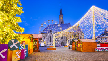 Târgul de Crăciun din Cluj-Napoca. Foto Getty Images