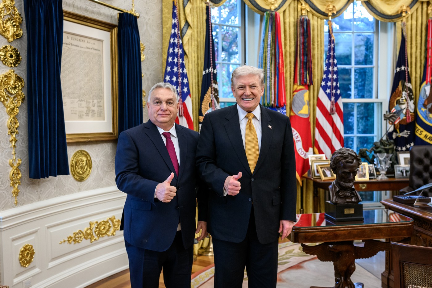 Orban susține că a bătut palma cu Trump pentru un acord „pe termen nelimitat” privind sancțiunile SUA pe petrolul rusesc