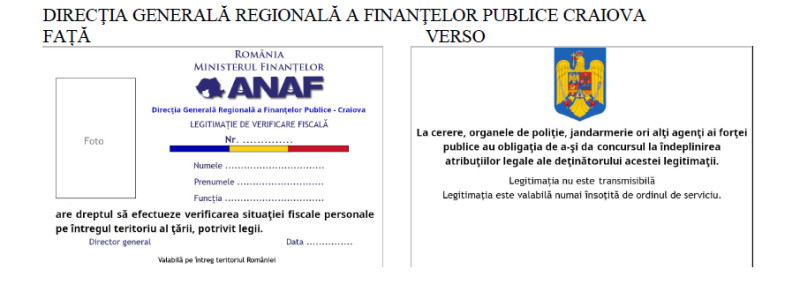 ANAF schimbă legitimațiile de control. Cum vor arăta noile modele și ce ...