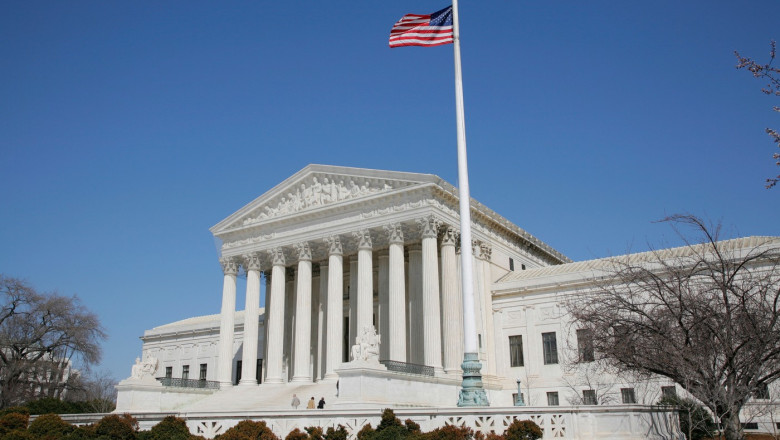 US Supreme Court building, Washington DC, USA