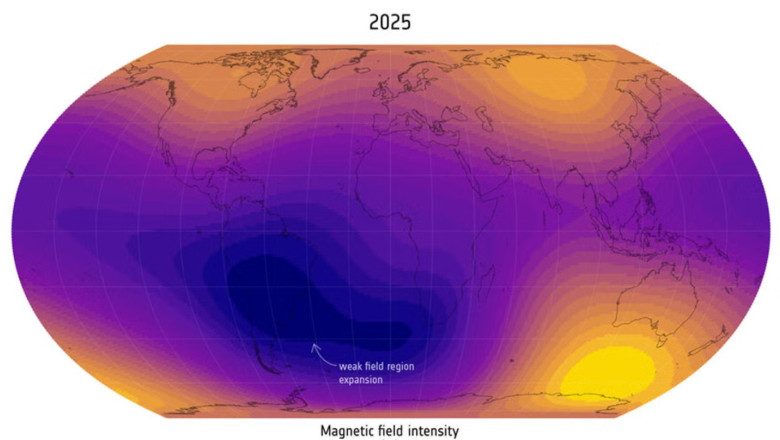 campul magnetic al pamantului