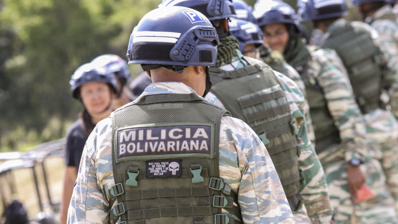 Bolivarian National Militia Holds Training in Venezuela​​​​​​​
