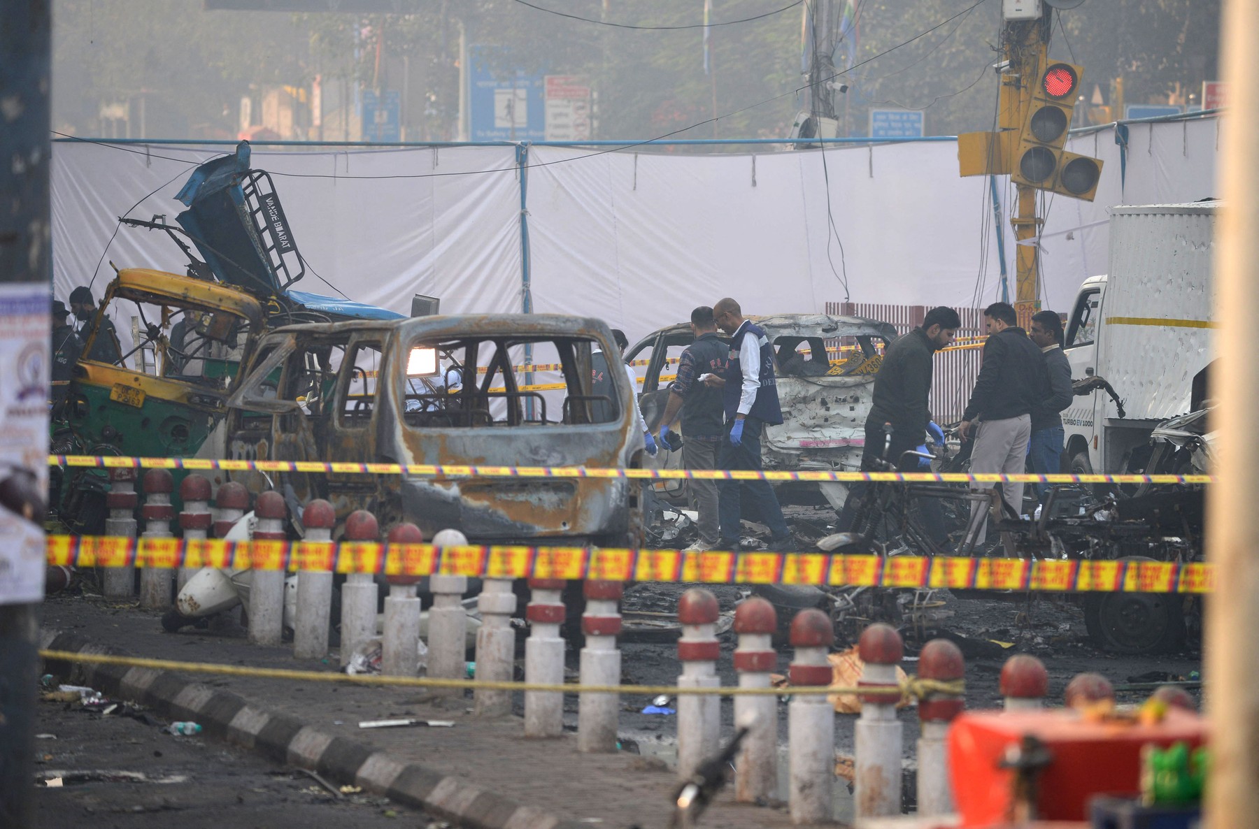 Explozia de la Fortul Roșu din New Delhi, soldată cu opt morți: prim-ministrul indian a calificat deflagrația drept un „complot”