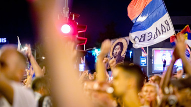 Demonstrații Serbia