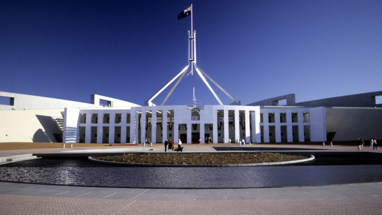 Sediul Parlamentului Australiei.
