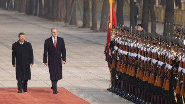 Xi Jinping Receives The Kings, Philip Vi And Letizia, In A Ceremony At The Great People'S Palace, Beijing, China - 12 Nov 2025