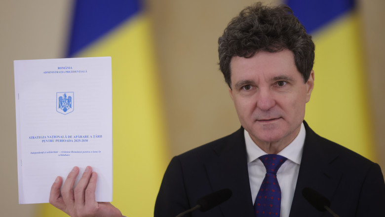 Nicusor dan prezinta strategoa nationala de aparara a tarii