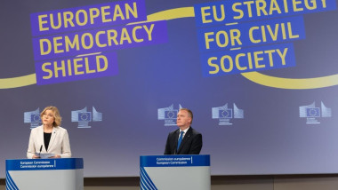 Comisia Europeană a lansat Scutul european pentru democrație. Foto- Comisia Europeană
