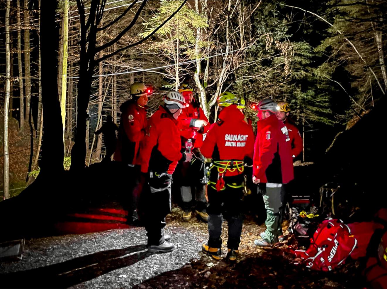 Turist dispărut în Masivul Bucegi: salvamontiști din Brașov și Râșnov îl caută după ce a semnalat hipotermie severă