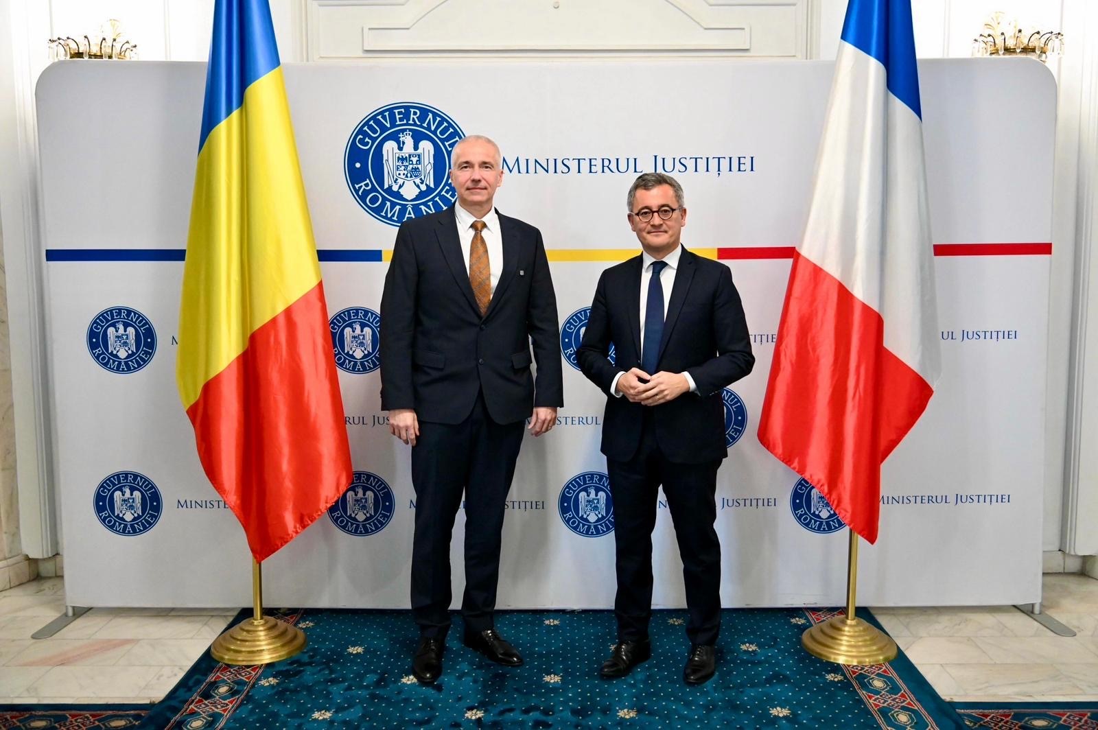 Ministrul Justiției Radu Marinescu, întâlnire cu omologul francez. Modernizarea penitenciarelor și AI în sistemul judiciar, pe agendă