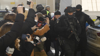 Horatiu Potra este adus la Parchetul General pentru audieri, in Bucuresti, 24 noiembrie 2025