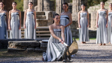 Rehearsal held for Milano Cortina 2026 Olympic Flame Lighting Ceremony in Greece