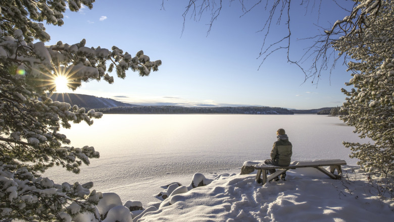 Suedia lansează o campanie neobișnuită de iarnă pentru turiști: Vacanțe fără planuri și liniște totală
