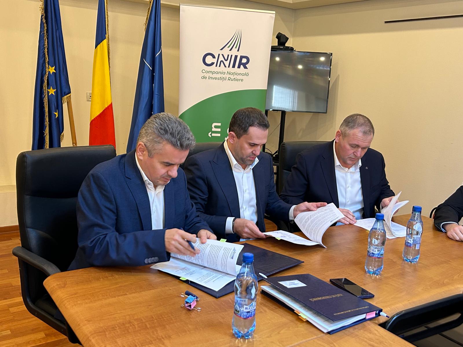 CNIR: Contracte de aproape 6 miliarde de lei pentru 47 de kilometri pe Autostrada Unirii – A8