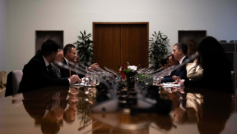 Ministrul ungar de Externe Szijjarto Peter, la discuții cu partea sârbă. Foto- Szijjarto Peter:Facebook