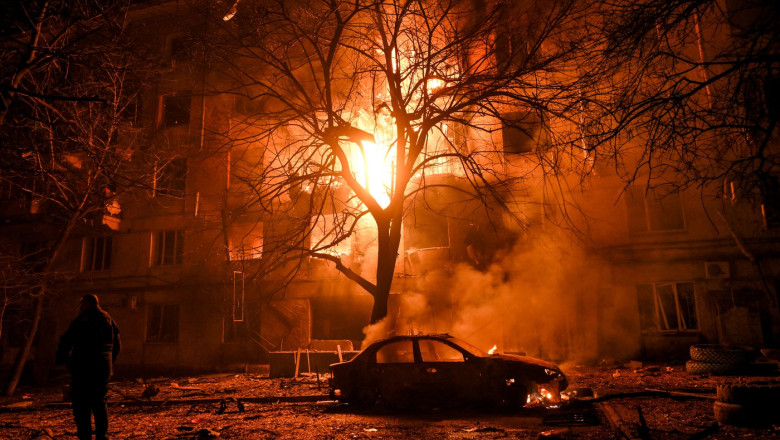 Russian army attacks Zaporizhzhia with drones