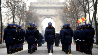 Parada militară de 1 Decembrie la București 2025. Foto Getty Images