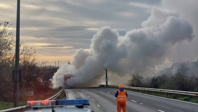 tir in flacari la fetesti