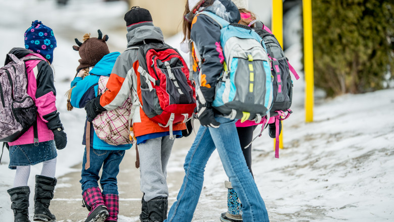 Vacanța de iarnă pentru elevi. Foto Getty Images
