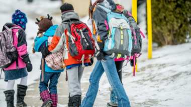 Vacanța de iarnă pentru elevi. Foto Getty Images