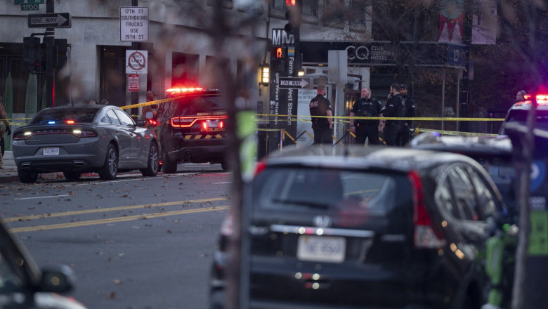 2 US National Guard members shot near White House, condition unclear