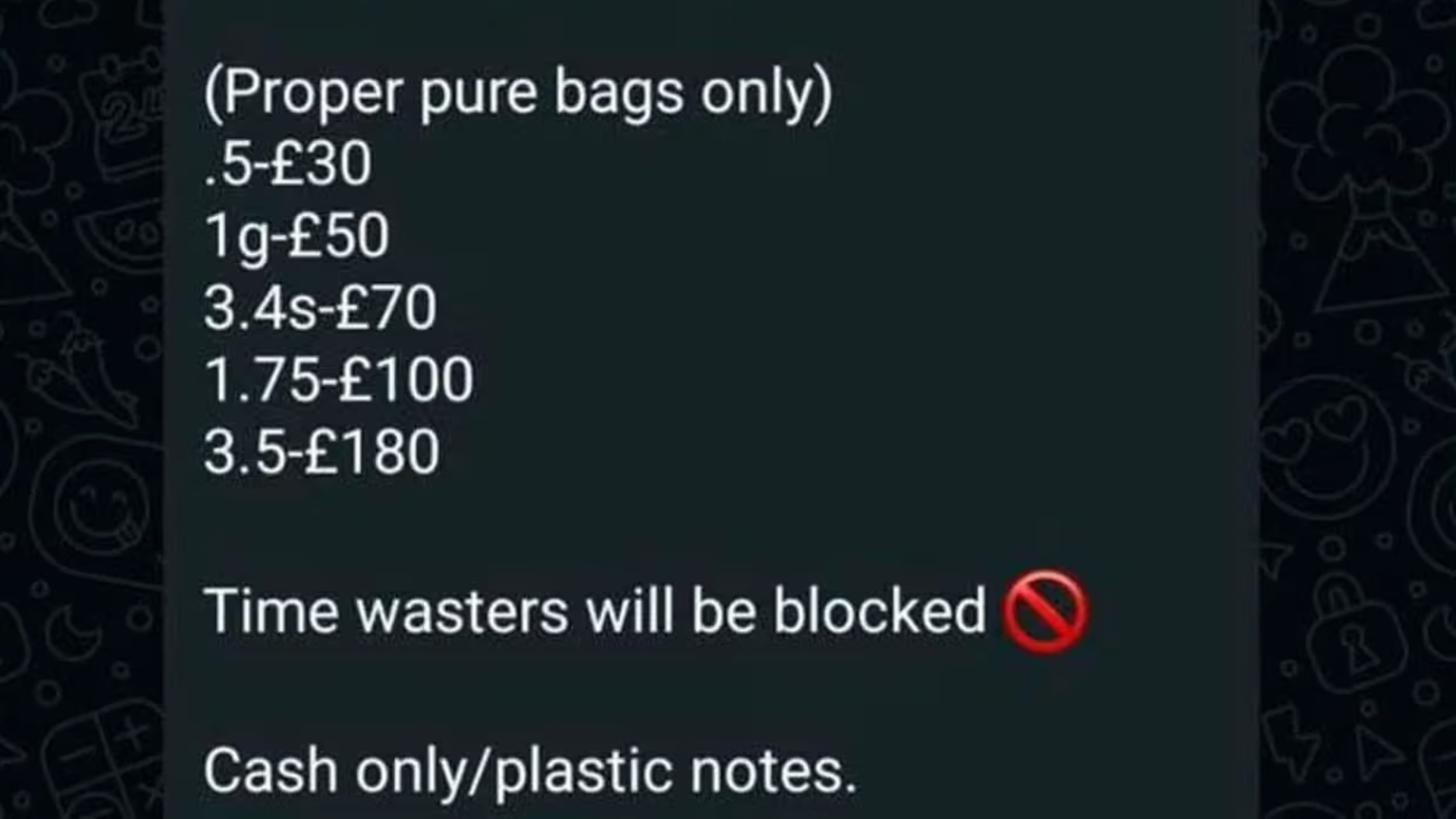 „Oferte la cocaină” în liga de juniori din Belfast. Un antrenor a fost exclus după ce a postat prețuri la droguri în grupul de WhatsApp