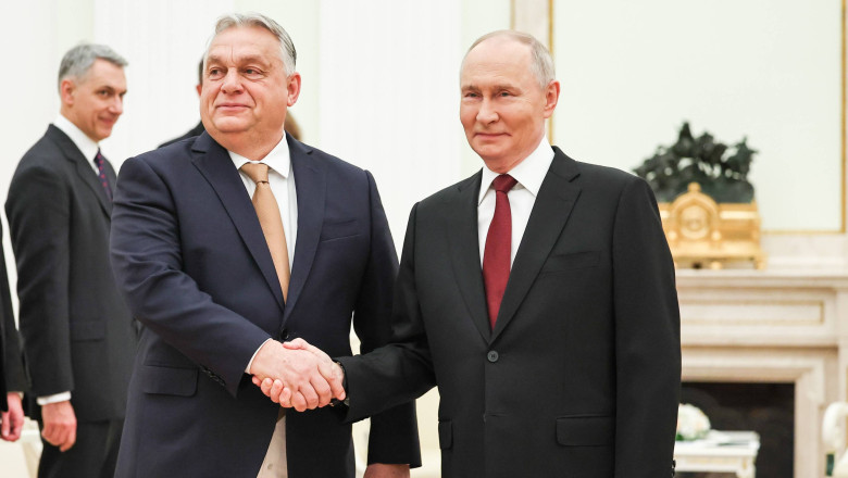 vladimir putin - viktor orban - noiembrie 2025