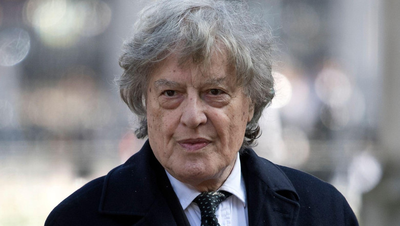 File photo dated 7/4/2017 of Tom Stoppard arriving at a Service of Thanksgiving for Lord Snowdon at St Margaret's Church, Westminster Abbey in central London. Playwright Sir Tom Stoppard, who won an Oscar for the screenplay for Shakespeare In Love, has "d