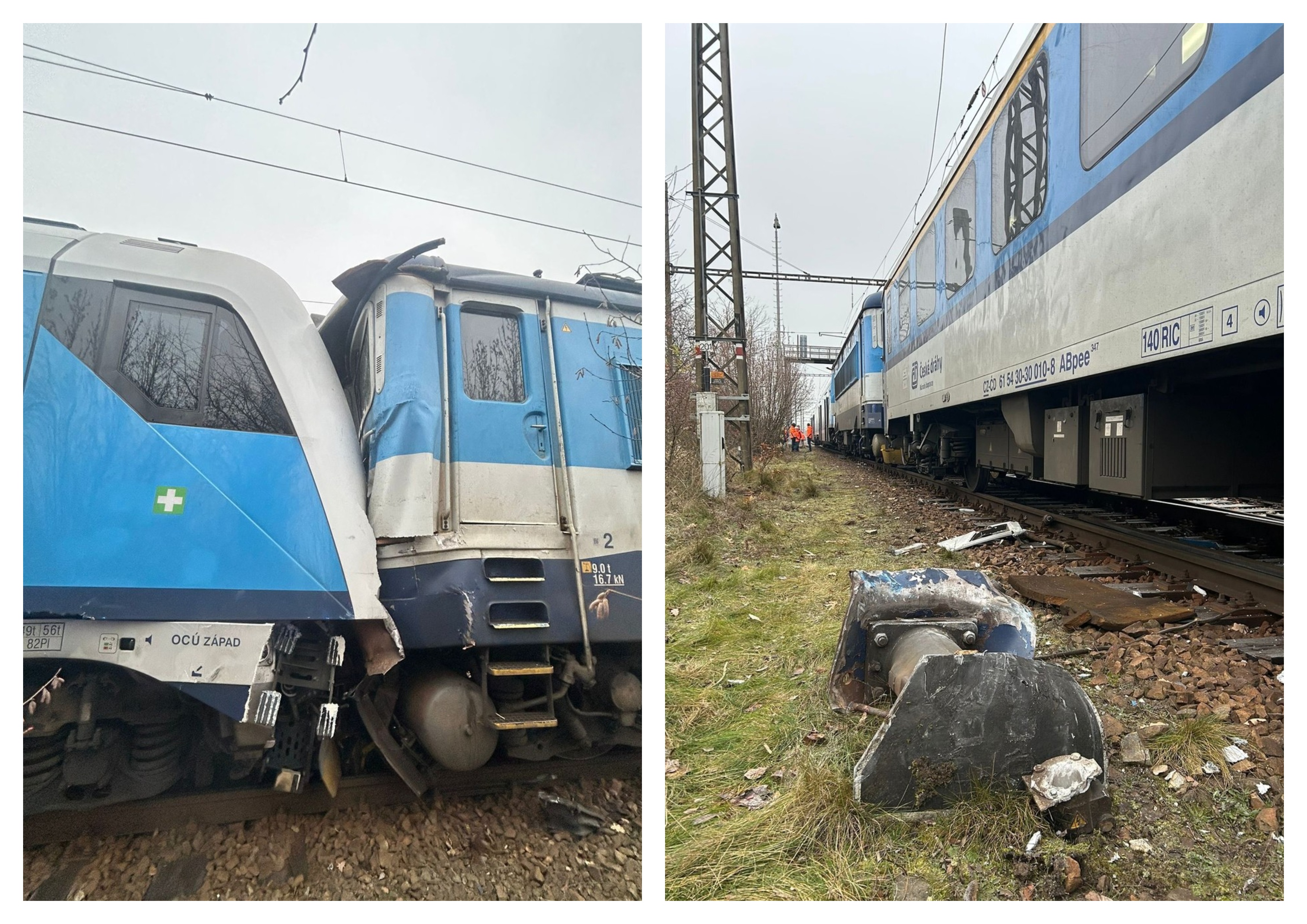 Republica Cehă: Zeci de răniți, dintre care cinci în stare gravă, în urma coliziunii a două trenuri de călători