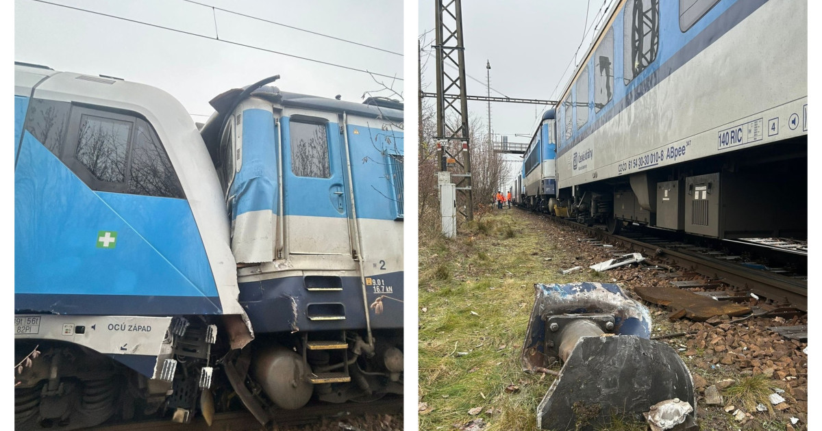 Coliziune trenuri în Cehia: 42 de răniți