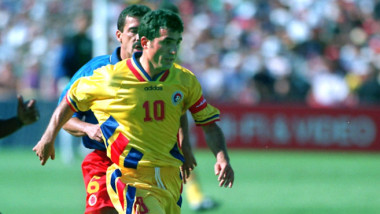 gheorghe hagi pe teren