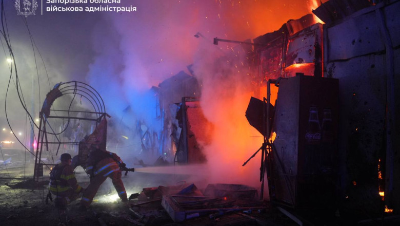 atac rusesc zaporojie