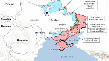 Cedare de teritorii. Foto- ISW:X