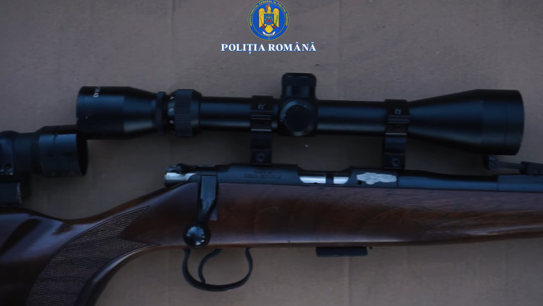 arma pusca politia romana