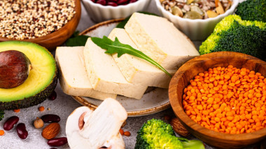 Vegan keto products. Ketogenic plant-based food