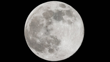 NANJING, CHINA - NOVEMBER 05: A full moon lights up the night sky on November 5, 2025 in Nanjing, Jiangsu Province of Ch