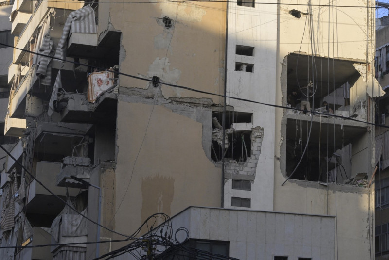 atac aerian israel beirut hezbollah