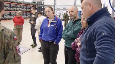 Instruire civilă în Polonia. Foto: captură video