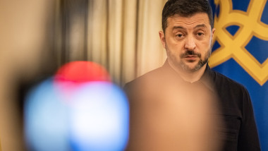 Zelensky Holds Press Conference In Kyiv