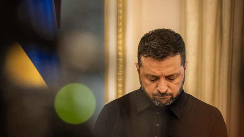 Zelensky Holds Press Conference In Kyiv