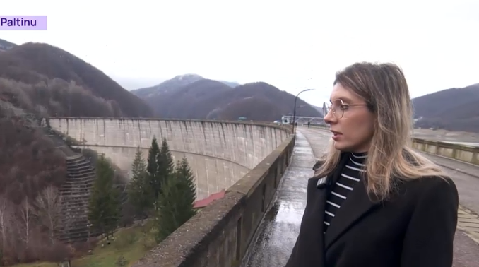 Diana Buzoianu face o vizită supriză la barajul Paltinu din Prahova: „Nu am vrut să văd o realitate cosmetizată”