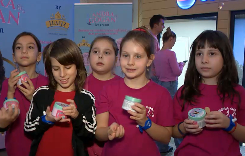 Înghețată cu gust de gumă de mestecat, dar din ingrediente naturale