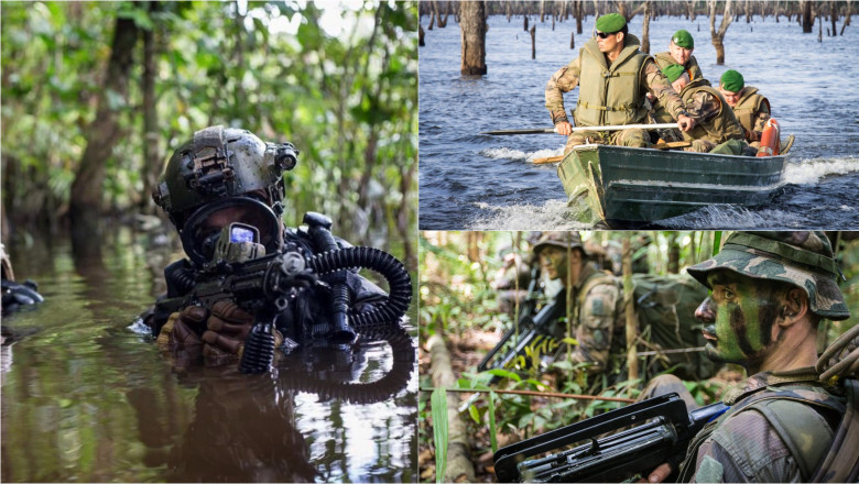 soldați din Legiunea Străină în Guaya Franceză