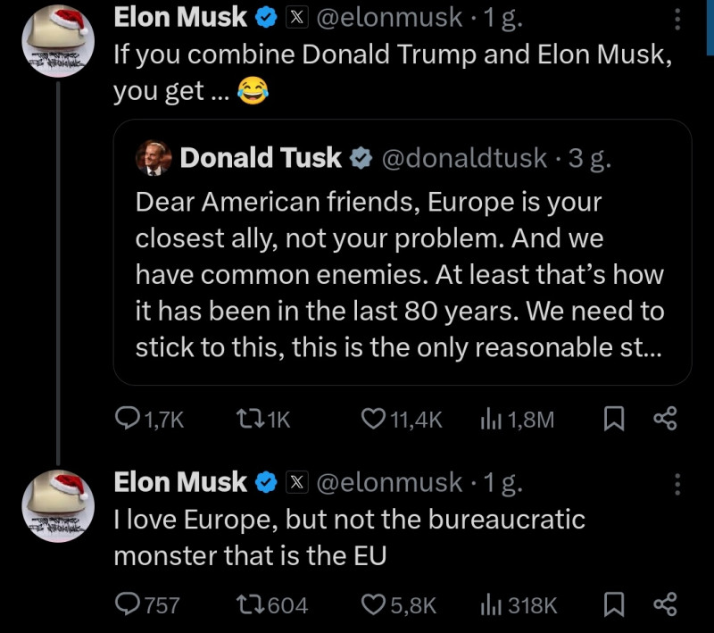 Tusk către Trump: Europa, un aliat apropiat, nu o problemă 2 captură de ecran