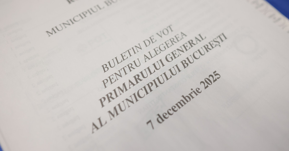 Rezultate oficiale alegeri București 2025. S-a încheiat numărătoarea voturilor. Ciprian Ciucu este noul primar general al Capitalei