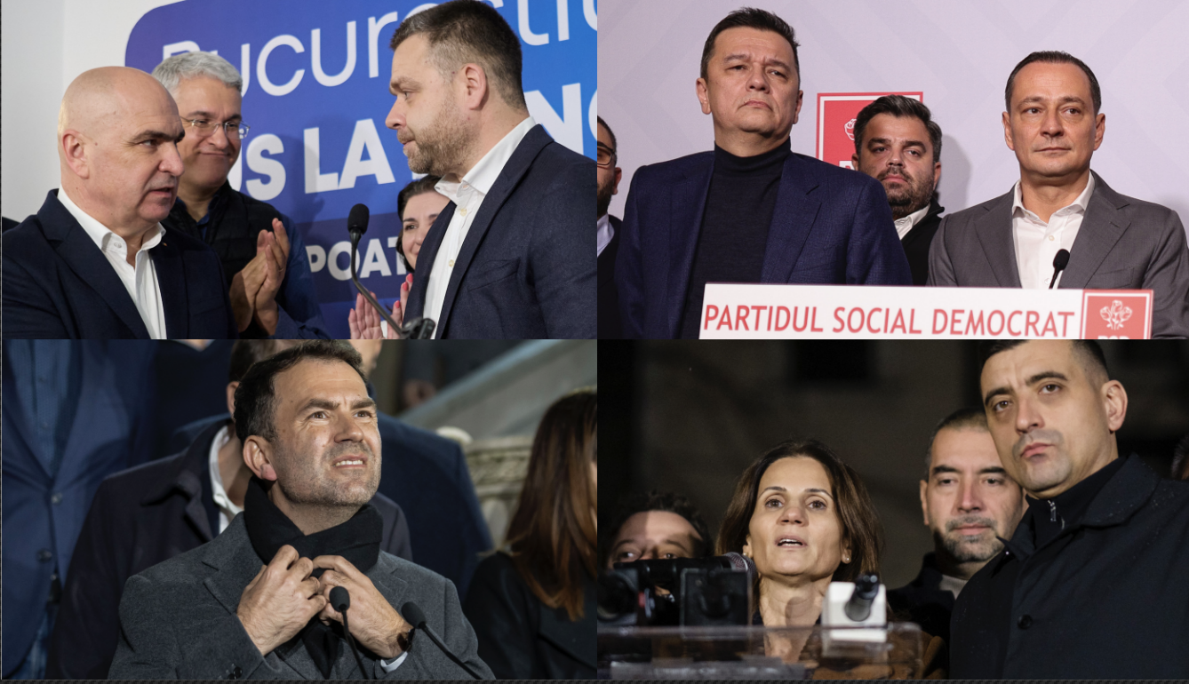 Reportaj. Noaptea alegerilor în București: liniște și consolări amare la partide. PSD a ratat din nou Capitala, dar nu se crede învins