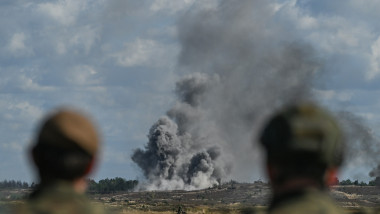 Forțele poloneze, alături de militari NATO, desfășoară exercițiile militare „Iron Defender” pe un poligon din Wierzbiny, lângă Orzysz, Polonia.