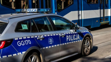 masina a politiei poloneze