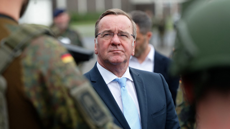 Ministrul Apărării din Germania, Boris Pistorius, și-a anulat în ultimul moment vizita în România