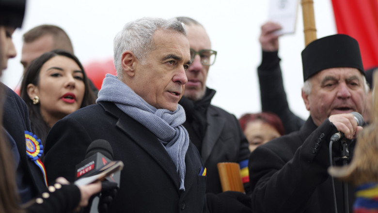 calin georgescu de 1 dec la alba iulia printre oameni